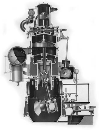 Ajax compound Marine Uniflow Steam Engine